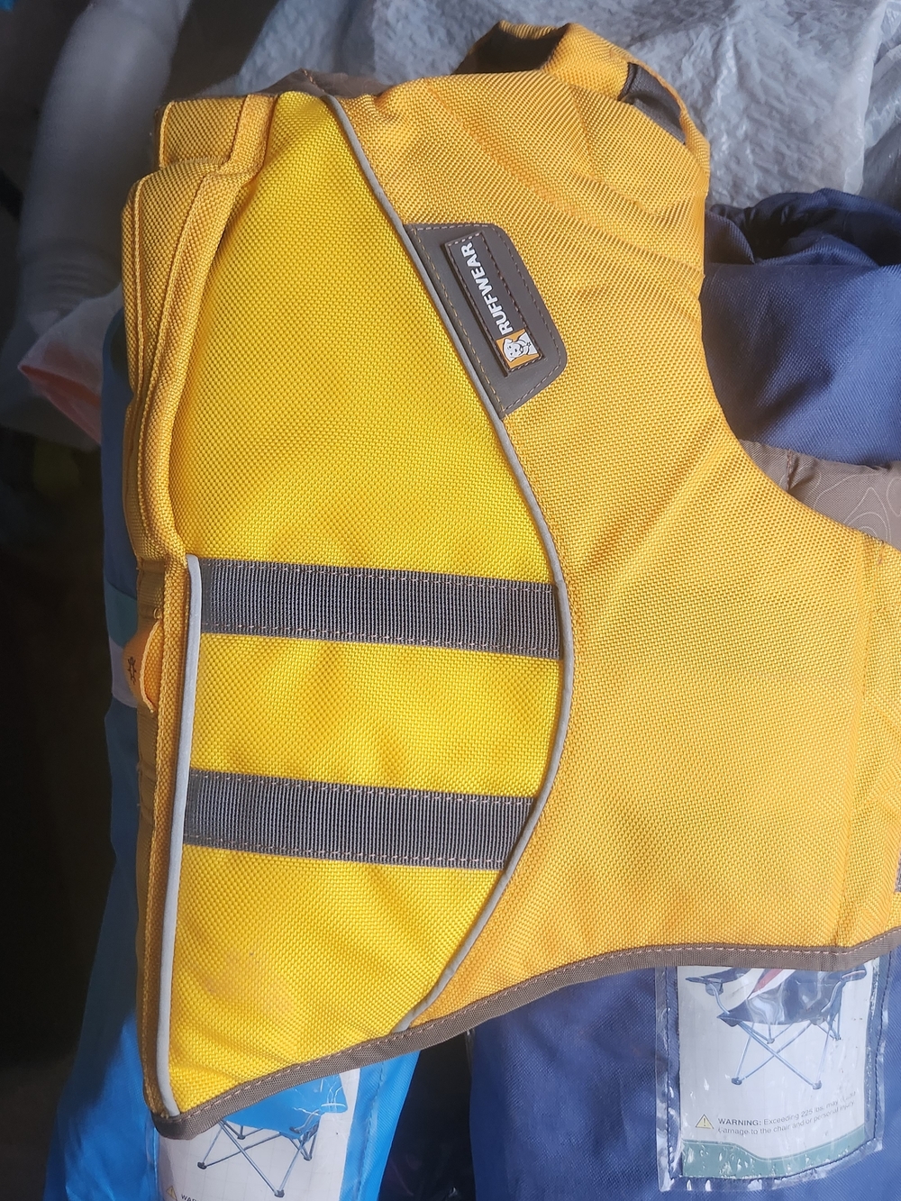 Ruffwear Yellow Dog Life Jacket Vest